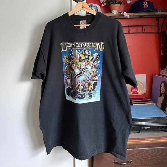 Vintage 1998 Dominion Storm Over Gift 3 Video Game Shirt - Picture 2 of 6